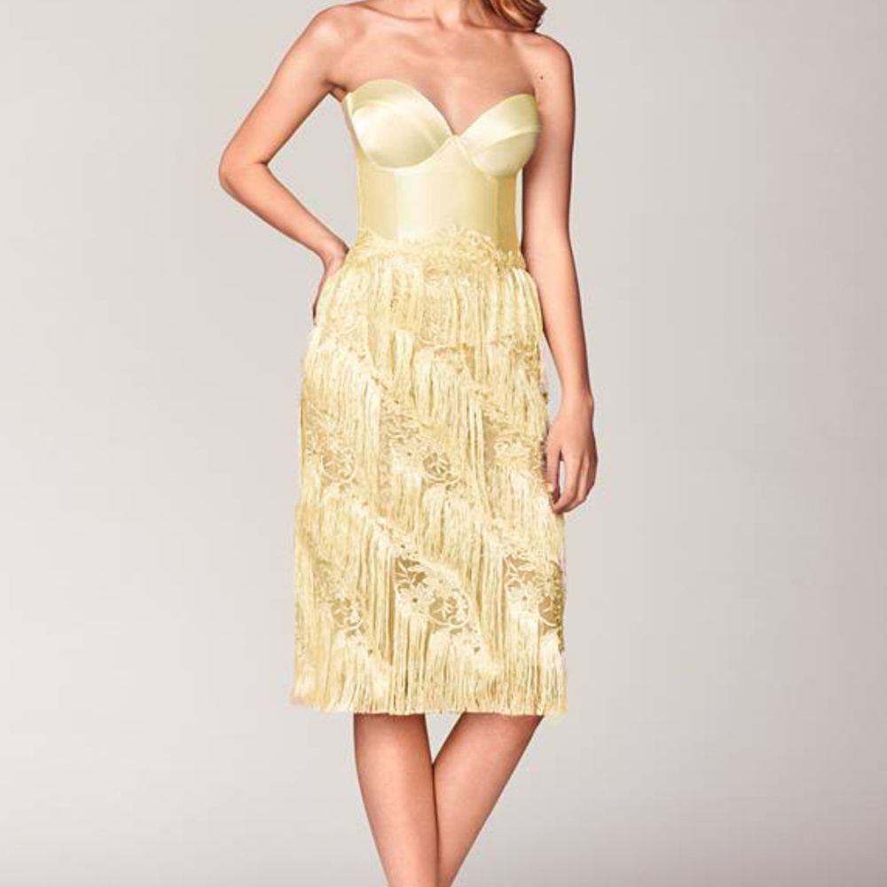 O'Blanc Yellow Dress